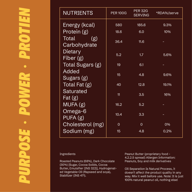 Nutrikick Crunchy Chocolate Peanut Butter
