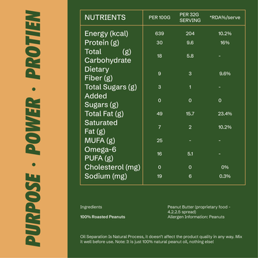 Nutrikick Creamy Natural Peanut Butter